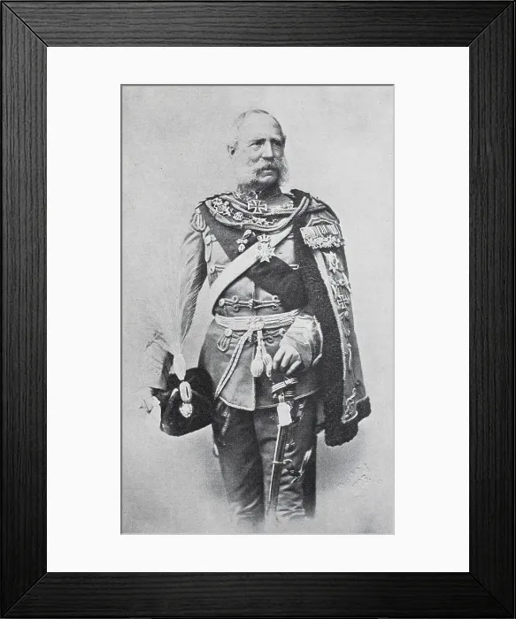 Framed Print : Frederick Augustus Albert Anton Ferdinand Joseph Karl Maria Baptist Nepomuk Wilhelm Xaver Georg Fidelis, 1899-1828, the German King of Saxony and a member of the House of Wettin, Germany, Historical, digital reproduction of an original 19th century Framed Print : Frederick Augustus Albert Anton Ferdinand Joseph Karl Maria Baptist Nepomuk Wilhelm Xaver Georg Fidelis, 1899-1828, the German King of Saxony and a member of the House of Wettin, Germany, Historical, digital reproduction of an original 19th century
