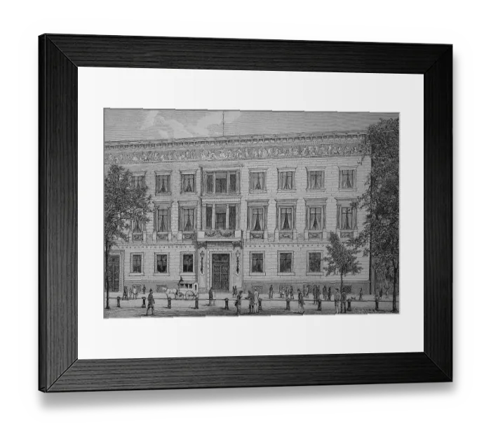Framed Print : Ministry of Culture in Berlin, 1890, Germany, Historical, digital reproduction of an original from the 19th century Framed Print : Ministry of Culture in Berlin, 1890, Germany, Historical, digital reproduction of an original from the 19th century