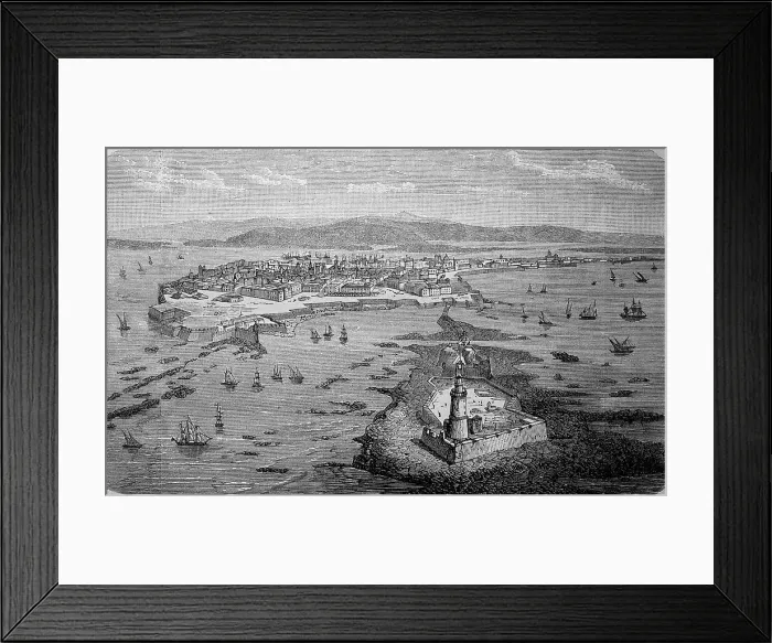 Framed Print : Cadiz in Andalusia, Spain, in 1880, Historical, digital reproduction of an original from the 19th century Framed Print : Cadiz in Andalusia, Spain, in 1880, Historical, digital reproduction of an original from the 19th century