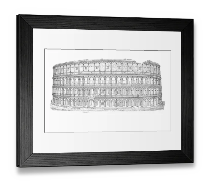 Framed Print : Colosseum (Flavian Amphitheatre) or Colosseum, a. k. a. the, an oval amphitheatre in the centre of the city of Rome, Italy, Historic, digital reproduction of a 19th century original, original date unknown Framed Print : Colosseum (Flavian Amphitheatre) or Colosseum, a. k. a. the, an oval amphitheatre in the centre of the city of Rome, Italy, Historic, digital reproduction of a 19th century original, original date unknown