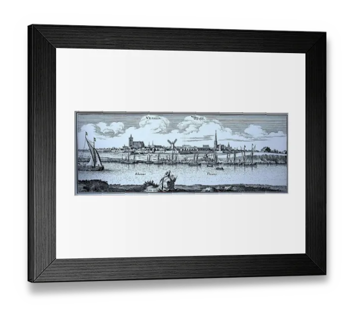 Framed Print : Bonn in the Middle Ages, North Rhine-Westphalia, Germany, Historical, digital reproduction of an original from the 19th century, original date unknown Framed Print : Bonn in the Middle Ages, North Rhine-Westphalia, Germany, Historical, digital reproduction of an original from the 19th century, original date unknown