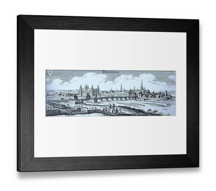 Framed Print : Aschaffenburg in the Middle Ages, Lower Franconia, Bavaria, Germany, Historical, digital reproduction of an original from the 19th century, original date unknown Framed Print : Aschaffenburg in the Middle Ages, Lower Franconia, Bavaria, Germany, Historical, digital reproduction of an original from the 19th century, original date unknown
