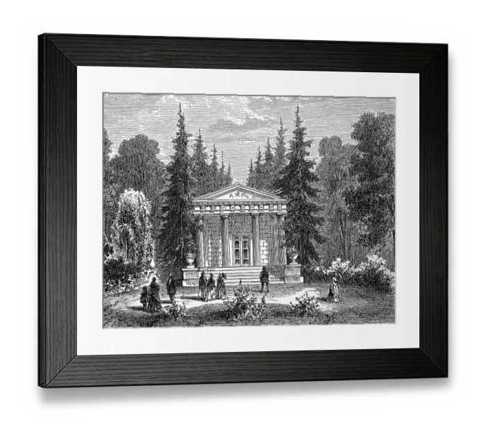 Framed Print : Shore clingfish (1810) Mausoleum of Charlottenburg, Berlin, Germany, in 1888, Historic, digitally restored reproduction of an original 19th century artwork Framed Print : Shore clingfish (1810) Mausoleum of Charlottenburg, Berlin, Germany, in 1888, Historic, digitally restored reproduction of an original 19th century artwork