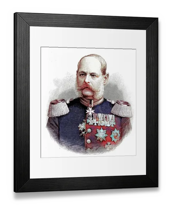 Framed Print : Alexander August Wilhelm von Pape, 2 February 1813 - 7 May 1895, was a Royal Prussian General Colonel of the Infantry with the special rank of General Field Marshal, Germany, digitally restored reproduction of a 19th century original Framed Print : Alexander August Wilhelm von Pape, 2 February 1813 - 7 May 1895, was a Royal Prussian General Colonel of the Infantry with the special rank of General Field Marshal, Germany, digitally restored reproduction of a 19th century original
