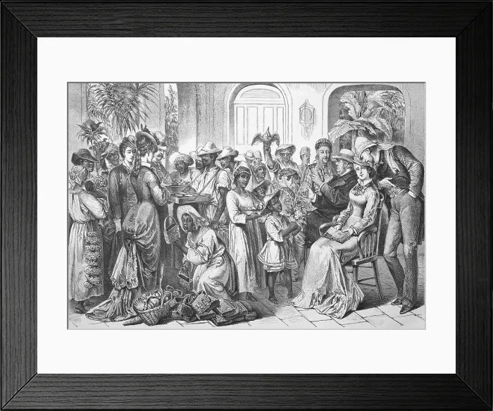 Framed Print : Curiosity seller, market and flea market in Havana, Cuba, Historic, historical, digitally improved reproduction of an original from the 19th century, digitally restored reproduction of an original from the 19th century, exact original date not known Framed Print : Curiosity seller, market and flea market in Havana, Cuba, Historic, historical, digitally improved reproduction of an original from the 19th century, digitally restored reproduction of an original from the 19th century, exact original date not known