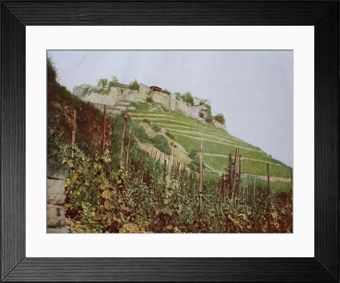 Framed Print : Historical photo from around 1880 of Ebernburg Castle in the Rhine Palatinate, Germany, historical, digitally restored reproduction of a 19th century original Framed Print : Historical photo from around 1880 of Ebernburg Castle in the Rhine Palatinate, Germany, historical, digitally restored reproduction of a 19th century original