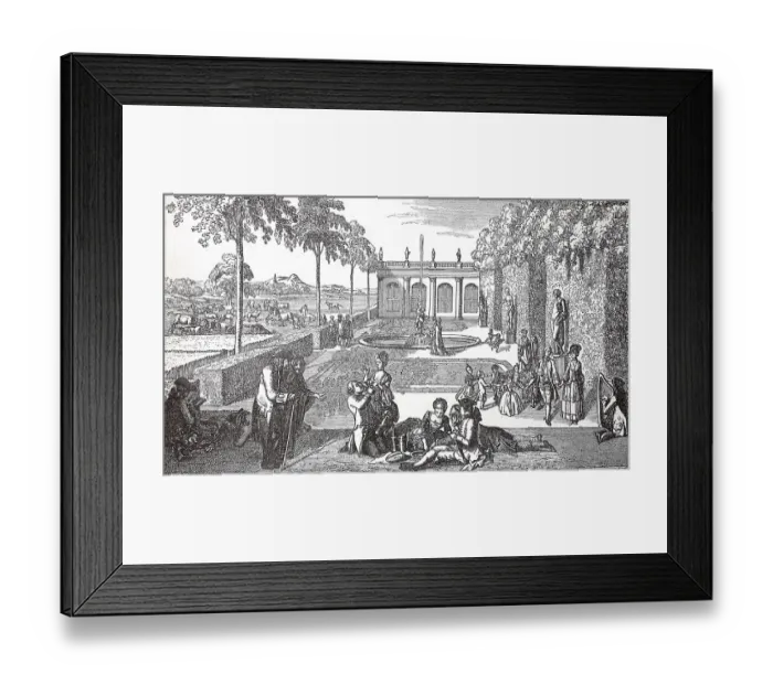 Framed Print : Cultural state in the late 18th and early 19th century, summer pleasure in a stately garden, Germany, Historic, digitally restored reproduction of an original 19th century master, exact original date unknown Framed Print : Cultural state in the late 18th and early 19th century, summer pleasure in a stately garden, Germany, Historic, digitally restored reproduction of an original 19th century master, exact original date unknown