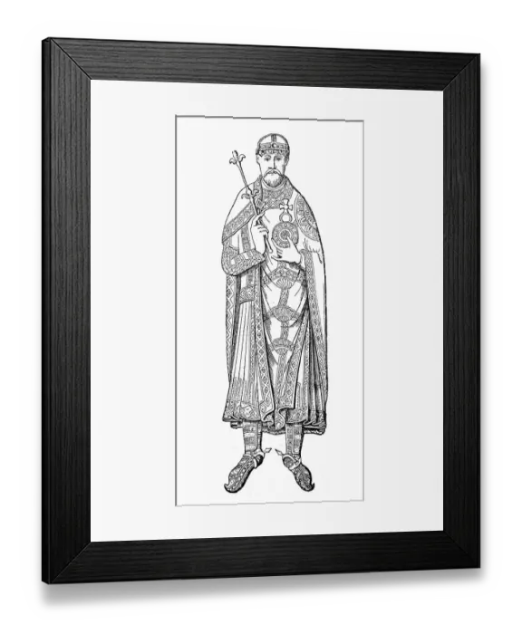 Framed Print : Cultural state in the 12th century, tomb slab of Rudolf of Swabia in Merseburg Cathedral, Germany, Historical, digitally restored reproduction of a 19th century original, exact original date unknown Framed Print : Cultural state in the 12th century, tomb slab of Rudolf of Swabia in Merseburg Cathedral, Germany, Historical, digitally restored reproduction of a 19th century original, exact original date unknown