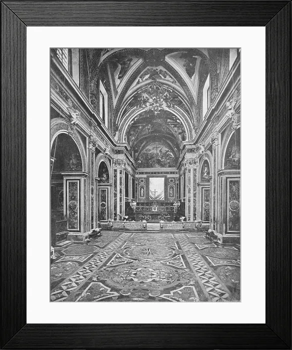 Framed Print : Historic photograph (ca 1880) of the Monastery of San Pietro Martire, St. Peter the Martyr, a Roman Catholic Church in Naples, Napoli, Naples, Italy, Historic, digitally restored reproduction of a 19th century original, exact original date unknown Framed Print : Historic photograph (ca 1880) of the Monastery of San Pietro Martire, St. Peter the Martyr, a Roman Catholic Church in Naples, Napoli, Naples, Italy, Historic, digitally restored reproduction of a 19th century original, exact original date unknown