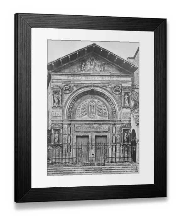 Framed Print : Historic photo (ca 1880) of the church of San Bernardino, Perugia, Umbria, Italy, Historic, digitally restored reproduction of an original from the 19th century, exact original date unknown Framed Print : Historic photo (ca 1880) of the church of San Bernardino, Perugia, Umbria, Italy, Historic, digitally restored reproduction of an original from the 19th century, exact original date unknown