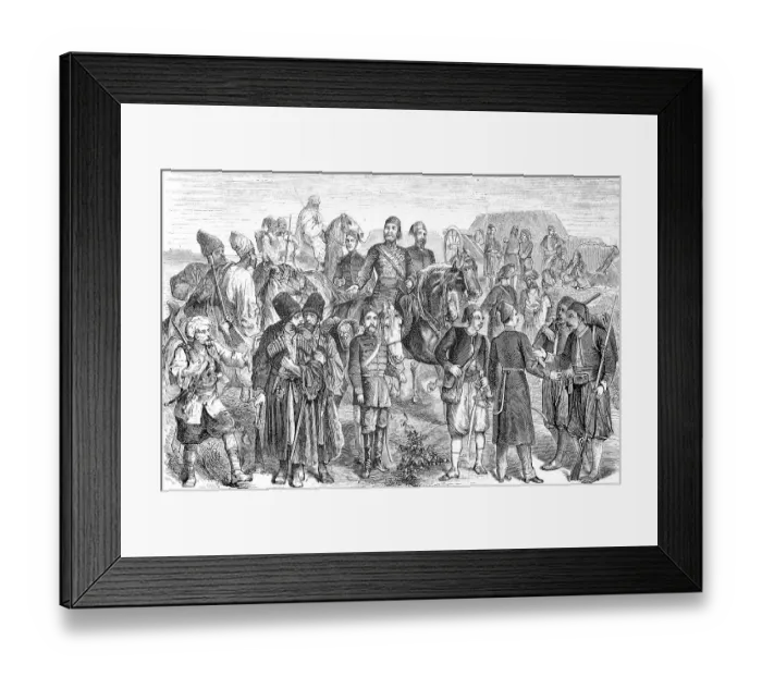 Framed Print : Historical illustration showing the uniforms of the Turkish army in 1875, Turkey, Historical, digitally restored reproduction of an original 19th century artwork, exact original date unknown Framed Print : Historical illustration showing the uniforms of the Turkish army in 1875, Turkey, Historical, digitally restored reproduction of an original 19th century artwork, exact original date unknown