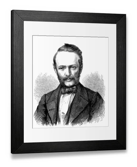 Framed Print : Ernst Philipp Karl Lange, 1813 to 1899, a German writer who wrote under the pseudonym Philipp Galen, Germany, Historical, digitally restored reproduction of an original 19th century original, exact original date unknown Framed Print : Ernst Philipp Karl Lange, 1813 to 1899, a German writer who wrote under the pseudonym Philipp Galen, Germany, Historical, digitally restored reproduction of an original 19th century original, exact original date unknown