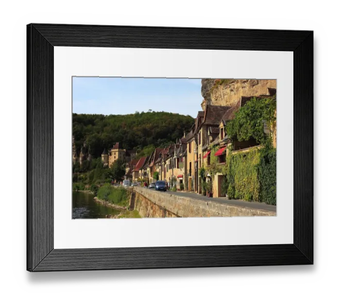 Framed Print : La Roque-Gageac, Aquitaine region, Dordogne department, France Framed Print : La Roque-Gageac, Aquitaine region, Dordogne department, France