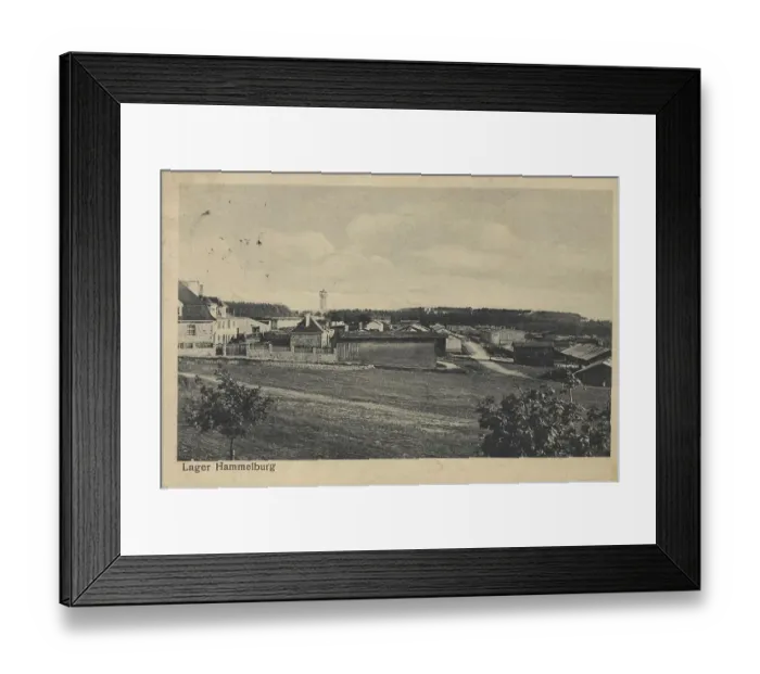 Framed Print : Camp Hammelburg, Lower Franconia, Bavaria, Germany, postcard with text, view around ca 1910, historical, digital reproduction of a historical postcard, public domain, from that time, exact date unknown Framed Print : Camp Hammelburg, Lower Franconia, Bavaria, Germany, postcard with text, view around ca 1910, historical, digital reproduction of a historical postcard, public domain, from that time, exact date unknown