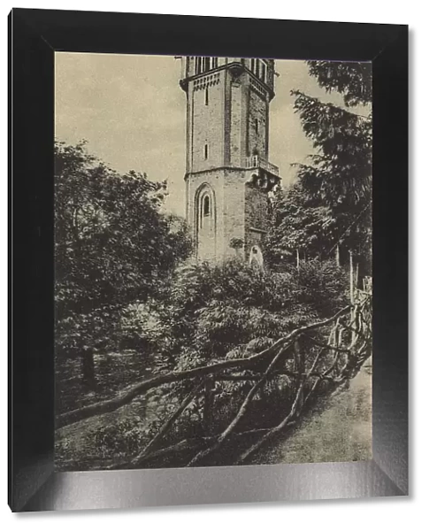 Kluetturm in Hameln, Lower Saxony, Germany, postcard with text, view around ca 1910, historical, digital reproduction of a historical postcard, public domain, from that time, exact date unknown