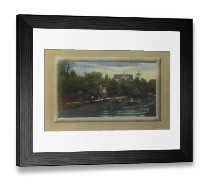 Framed Print : Bergedorf, Waldhaus, Hamburg, Germany, postcard with text, view around ca 1910, historical, digital reproduction of a historical postcard, public domain, from that time, exact date unknown Framed Print : Bergedorf, Waldhaus, Hamburg, Germany, postcard with text, view around ca 1910, historical, digital reproduction of a historical postcard, public domain, from that time, exact date unknown