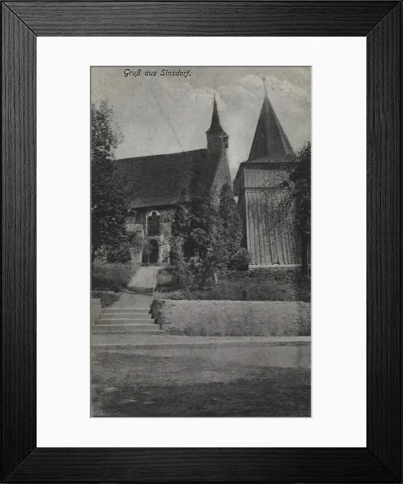 Framed Print : Greeting from Sinsdorf, district, Hamburg, Germany, postcard with text, view around ca 1910, historical, digital reproduction of a historical postcard, public domain, from that time, exact date unknown Framed Print : Greeting from Sinsdorf, district, Hamburg, Germany, postcard with text, view around ca 1910, historical, digital reproduction of a historical postcard, public domain, from that time, exact date unknown