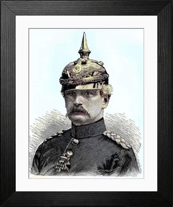 Framed Print : Military Persons in the Franco-Prussian War 1870, 1871, Wilhelm Guenther Enno of Columbia, 31 August 1812, 10 February 1886, was a Prussian lieutenant general and military writer, Germany, Historical Framed Print : Military Persons in the Franco-Prussian War 1870, 1871, Wilhelm Guenther Enno of Columbia, 31 August 1812, 10 February 1886, was a Prussian lieutenant general and military writer, Germany, Historical