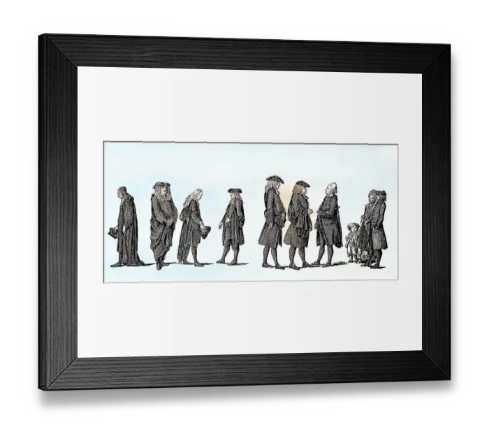 Framed Print : Preacher in Berlin, Germany, in the 18th century, Historical, digitally restored reproduction from a 19th century original Framed Print : Preacher in Berlin, Germany, in the 18th century, Historical, digitally restored reproduction from a 19th century original