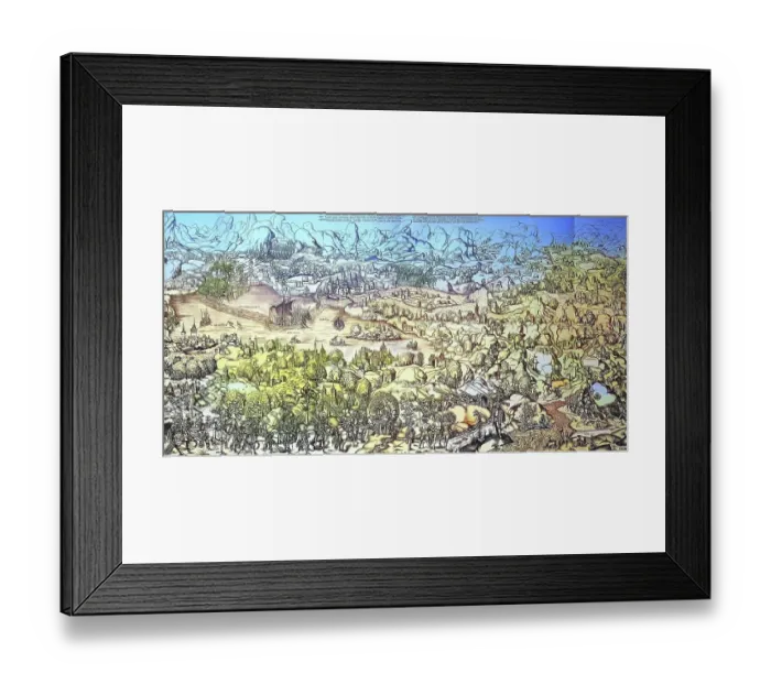 Framed Print : The landscapes around Lake Constance, Germany, at the end of the 15th century, Historical, digitally restored reproduction from a 19th century original Framed Print : The landscapes around Lake Constance, Germany, at the end of the 15th century, Historical, digitally restored reproduction from a 19th century original