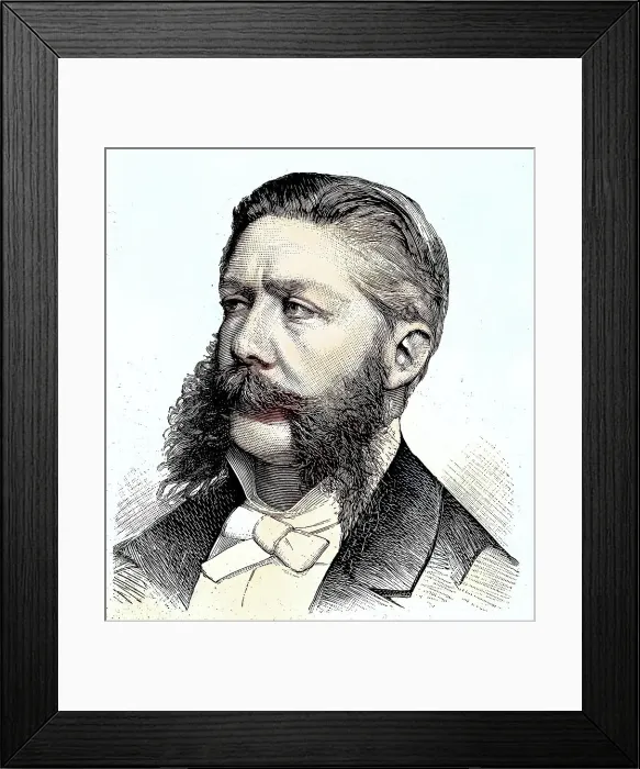 Framed Print : Jacobs, Minister of the Interior and Public Instruction in the Malon Government, Belgium, Historical, digitally restored reproduction from a 19th century original Framed Print : Jacobs, Minister of the Interior and Public Instruction in the Malon Government, Belgium, Historical, digitally restored reproduction from a 19th century original