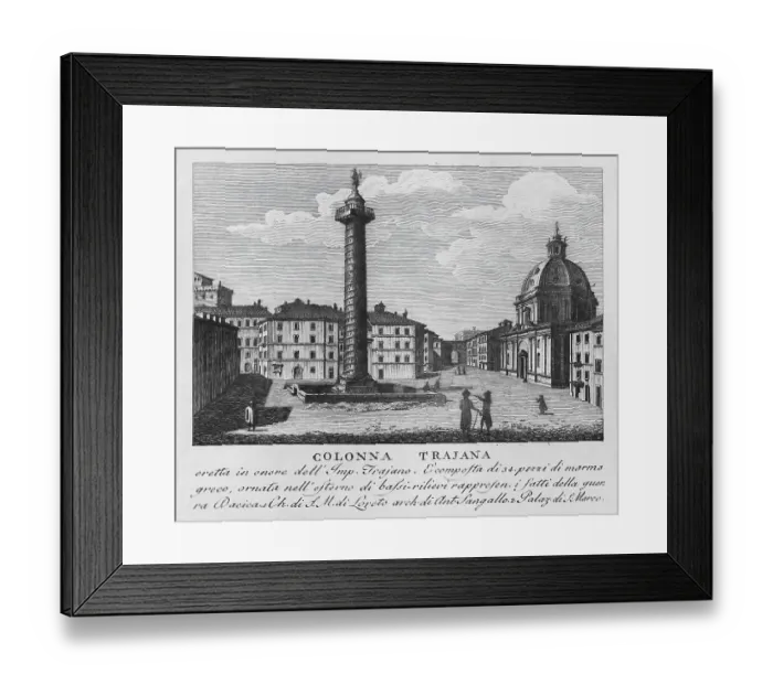 Framed Print : Trajan's Column, Colonna Traiana, Columna Traiana, a column of honour erected in 112-113 AD for the Roman Emperor Trajan (98-117 AD) on his forum in Rome, Italy Framed Print : Trajan's Column, Colonna Traiana, Columna Traiana, a column of honour erected in 112-113 AD for the Roman Emperor Trajan (98-117 AD) on his forum in Rome, Italy