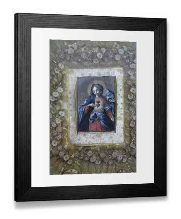 Framed Print : Madonna painting in the interior, Dickelschwaig Chapel, Chapel of St. Gertrudis from 1694, Graswang, district of Ettal, district of Garmisch-Partenkirchen, Upper Bavaria, Bavaria, Germany Framed Print : Madonna painting in the interior, Dickelschwaig Chapel, Chapel of St. Gertrudis from 1694, Graswang, district of Ettal, district of Garmisch-Partenkirchen, Upper Bavaria, Bavaria, Germany