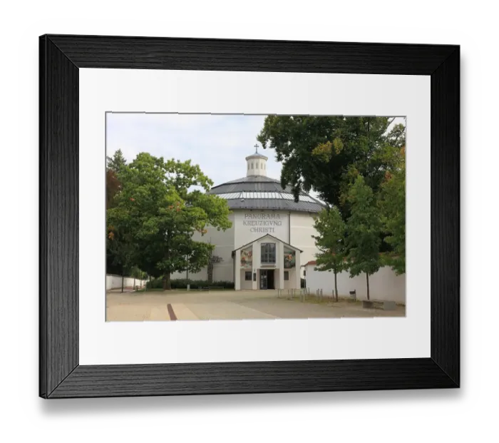 Framed Print : Jerusalem Panorama Crucifixion of Christ, Altoetting, Upper Bavaria, Germany Framed Print : Jerusalem Panorama Crucifixion of Christ, Altoetting, Upper Bavaria, Germany