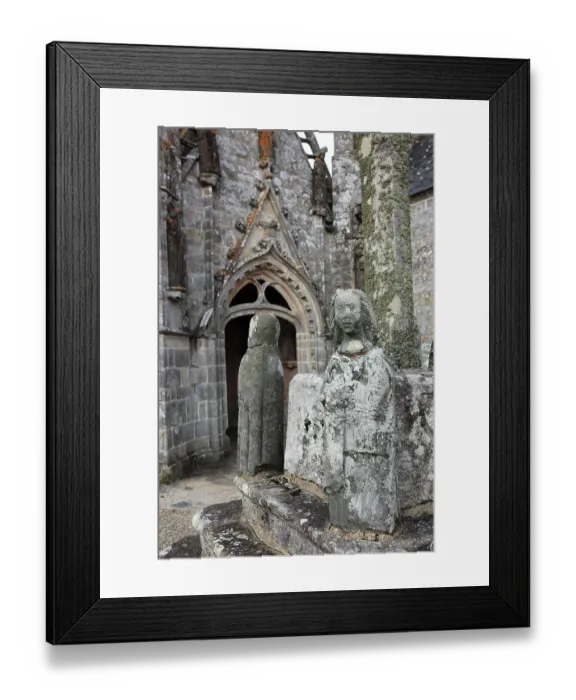 Framed Print : Part of the Chapel of Saint Tugen, Brittany, France, Brittany, France Framed Print : Part of the Chapel of Saint Tugen, Brittany, France, Brittany, France