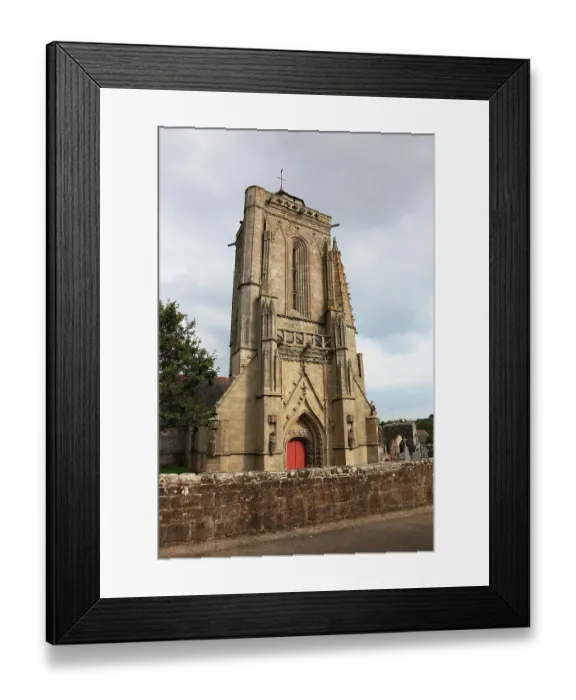Framed Print : Chapel of Saint Tugen, Brittany, France Framed Print : Chapel of Saint Tugen, Brittany, France