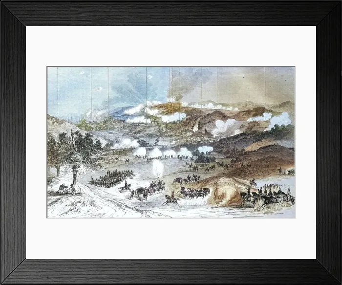Framed Print : Die Schlacht bei Woerth, illustrated war history, German, French war 1870-1871, Germany, France, Battle of Woerth, also known as battle of Reichshoffen, illustrated war history, German, French war 1870-1871, Germany, France Framed Print : Die Schlacht bei Woerth, illustrated war history, German, French war 1870-1871, Germany, France, Battle of Woerth, also known as battle of Reichshoffen, illustrated war history, German, French war 1870-1871, Germany, France