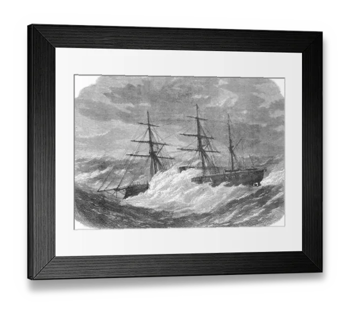 Framed Print : Ship of the Ottoman Turkish fleet, three-master Mahmudiye, Sultan Mahmoud, in 1869, Turkey, Historic, digitally restored reproduction of an original 19th century painting, exact original date unknown Framed Print : Ship of the Ottoman Turkish fleet, three-master Mahmudiye, Sultan Mahmoud, in 1869, Turkey, Historic, digitally restored reproduction of an original 19th century painting, exact original date unknown