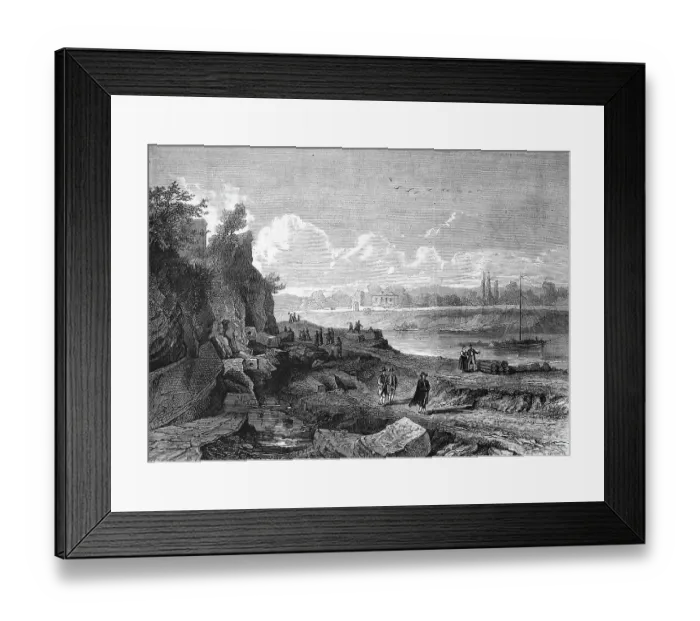 Framed Print : New excavations on the banks of the Tiber, marble depot from the ancient Roman city, 1968, Rome, Italy, Historical, digitally restored reproduction of an original 19th century master, exact original date unknown Framed Print : New excavations on the banks of the Tiber, marble depot from the ancient Roman city, 1968, Rome, Italy, Historical, digitally restored reproduction of an original 19th century master, exact original date unknown