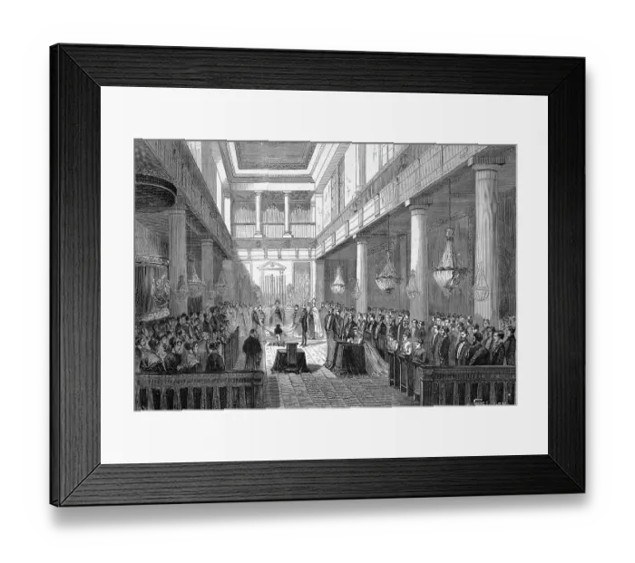 Framed Print : First Communion of Crown Prince Napoleon Eugene Louis Bonaparte in the Chapel of the Tuileries, 1869, Paris, France, Historic, digitally restored reproduction of a 19th century original, exact original date unknown Framed Print : First Communion of Crown Prince Napoleon Eugene Louis Bonaparte in the Chapel of the Tuileries, 1869, Paris, France, Historic, digitally restored reproduction of a 19th century original, exact original date unknown