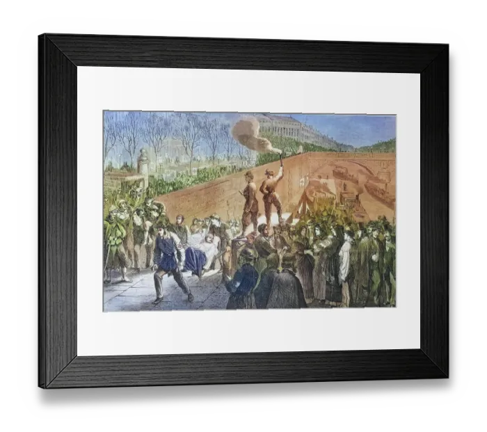 Framed Print : French wounded at the Quai de la Medisserie in Paris, illustrated war history, German, French war 1870-1871, Germany, France, French wounded at the Quai de la Medisserie, Paris, illustrated war history, German, French war 1870-1871, Germany, France Framed Print : French wounded at the Quai de la Medisserie in Paris, illustrated war history, German, French war 1870-1871, Germany, France, French wounded at the Quai de la Medisserie, Paris, illustrated war history, German, French war 1870-1871, Germany, France