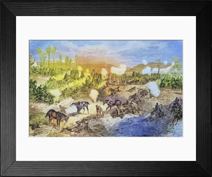Framed Print : Wuerttembergische artillery on the highlands near Villiers, illustrated war history, German, French war 1870-1871, Germany, France, Wuerttembergische artillery on the highlands near Villiers, illustrated war history, German, French war 1870-1871 Framed Print : Wuerttembergische artillery on the highlands near Villiers, illustrated war history, German, French war 1870-1871, Germany, France, Wuerttembergische artillery on the highlands near Villiers, illustrated war history, German, French war 1870-1871