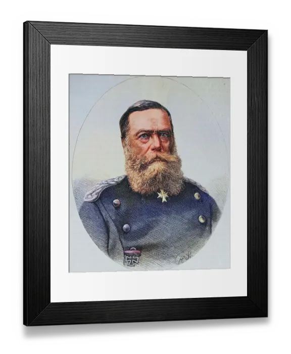 Framed Print : Ernst Friedrich Eduard von Falkenstein, Governor General of the Kuestenlande in Hanover, illustrated war history, German, French war 1870-1871, Germany, France, Governor General of the German coastal lands, in Hanover, illustrated war history Framed Print : Ernst Friedrich Eduard von Falkenstein, Governor General of the Kuestenlande in Hanover, illustrated war history, German, French war 1870-1871, Germany, France, Governor General of the German coastal lands, in Hanover, illustrated war history