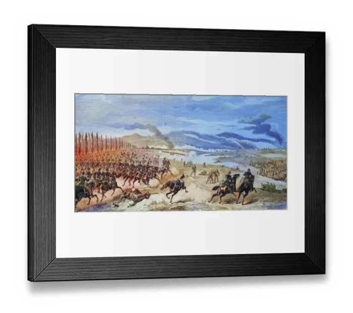Framed Print : Battle at Noisebille on 31 August 1870, illustrated war history, German, French war 1870-1871, Germany, France, Battle at Noisebille on 3 August 1870, illustrated war history, German, French war 1870-1871, Germany, France Framed Print : Battle at Noisebille on 31 August 1870, illustrated war history, German, French war 1870-1871, Germany, France, Battle at Noisebille on 3 August 1870, illustrated war history, German, French war 1870-1871, Germany, France