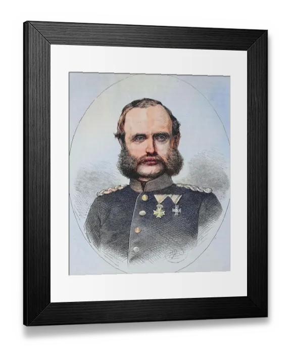 Framed Print : Prince George of Saxony, illustrated war history, German, French war 1870-1871, Germany, France, Prince George of Saxony, Saxony, illustrated war history, German, French war 1870-1871, Germany, France Framed Print : Prince George of Saxony, illustrated war history, German, French war 1870-1871, Germany, France, Prince George of Saxony, Saxony, illustrated war history, German, French war 1870-1871, Germany, France