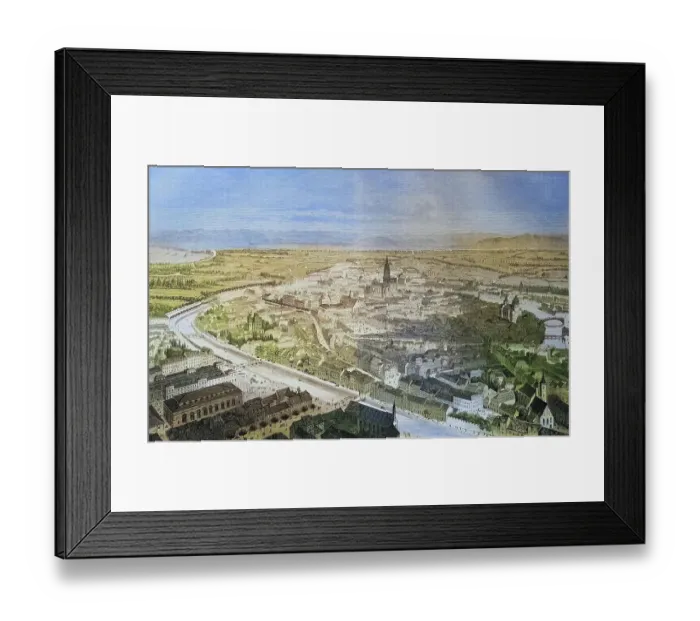 Framed Print : Strasbourg, October 1870, illustrated war history, German, French war 1870-1871, German-French campaign, Germany, France, October 1870 Framed Print : Strasbourg, October 1870, illustrated war history, German, French war 1870-1871, German-French campaign, Germany, France, October 1870