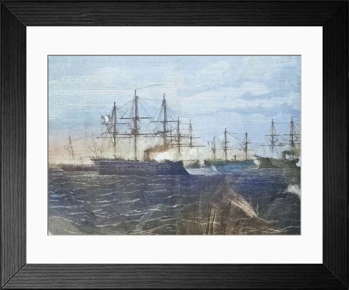 Framed Print : The battle near Hiddensee, December 1870, illustrated war history, German, French war 1870-1871, Germany, France, The battle near Hiddensee, December, 1870, illustrated war history, German, French war 1870-1871, Germany, France Framed Print : The battle near Hiddensee, December 1870, illustrated war history, German, French war 1870-1871, Germany, France, The battle near Hiddensee, December, 1870, illustrated war history, German, French war 1870-1871, Germany, France