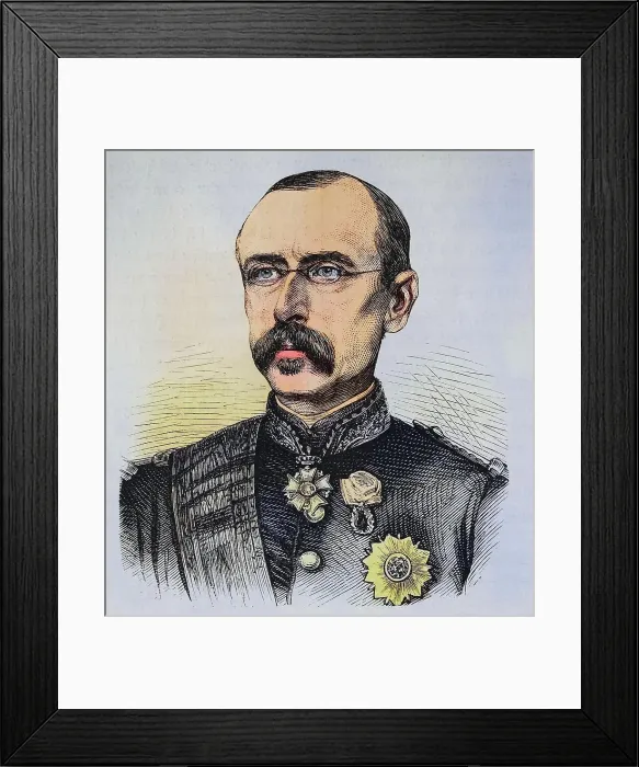 Framed Print : Louis Faidherbe, 1818-1889, French General, illustrated war history, German, French war 1870-1871, France, Germany, France Framed Print : Louis Faidherbe, 1818-1889, French General, illustrated war history, German, French war 1870-1871, France, Germany, France