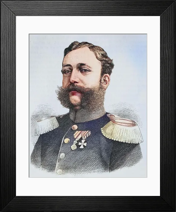 Framed Print : Prince Wilhelm of Baden, illustrated war history, German, French war 1870-1871, Germany, France, Prince Wilhelm of Baden, illustrated war history, German, French war 1870-1871, Germany, France Framed Print : Prince Wilhelm of Baden, illustrated war history, German, French war 1870-1871, Germany, France, Prince Wilhelm of Baden, illustrated war history, German, French war 1870-1871, Germany, France