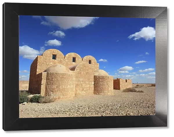 Qusair Amra, Qusayr Amra, Small Palace of Amra, Unesco World Heritage Site, desert castle east of Amman, Jordan