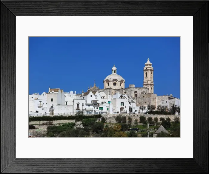 Framed Print : Locorotondo, Puglia, Italy Framed Print : Locorotondo, Puglia, Italy