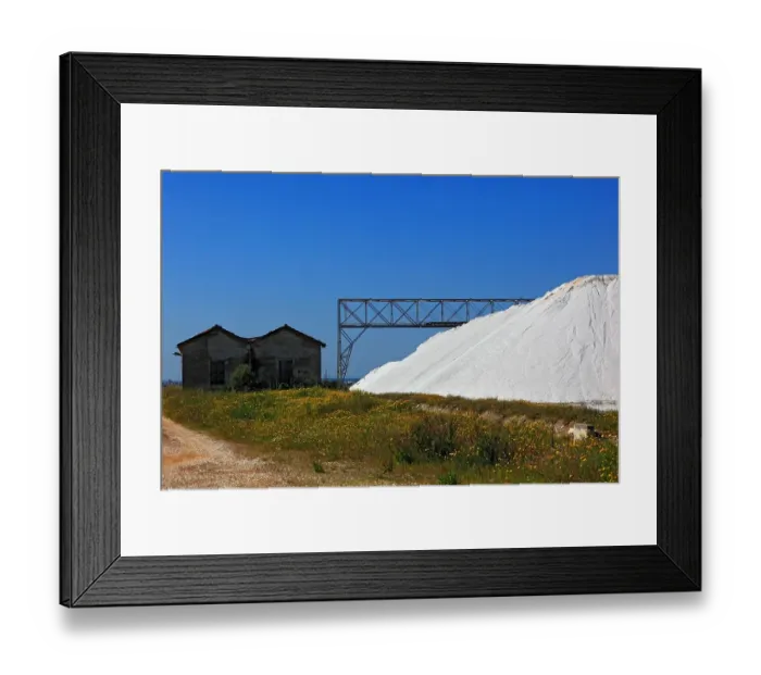 Framed Print : Salinas, Salinas di Magherita di Savioa, riserva naturale Salina di Margherita di Savoia, saltworks di Barletta, Barletta, Apulia, Italy Framed Print : Salinas, Salinas di Magherita di Savioa, riserva naturale Salina di Margherita di Savoia, saltworks di Barletta, Barletta, Apulia, Italy