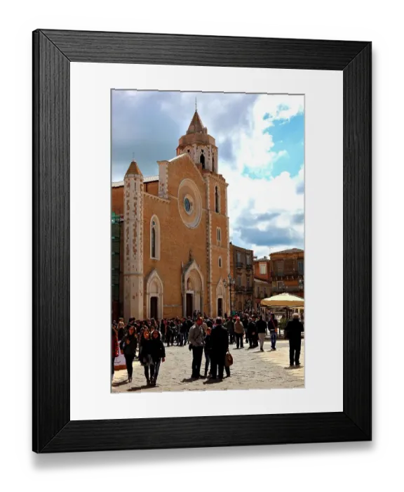 Framed Print : Lucera Cathedral, Apulia, Italy Framed Print : Lucera Cathedral, Apulia, Italy