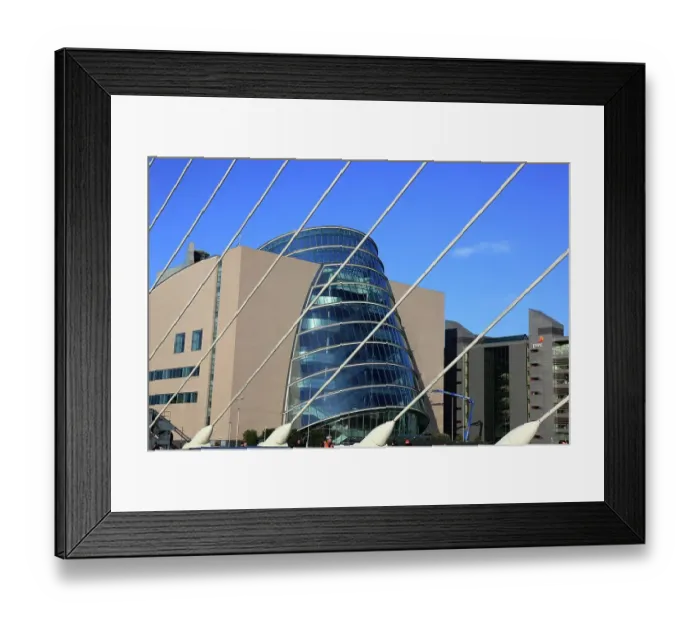 Framed Print : Convention Centre, Docklands, Dublin, Ireland Framed Print : Convention Centre, Docklands, Dublin, Ireland