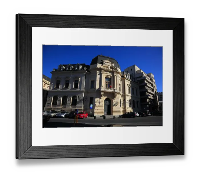 Framed Print : Central Library of the University of Bucharest, Romania Framed Print : Central Library of the University of Bucharest, Romania