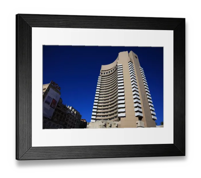 Framed Print : Hotel Intercontinental in Bucharest, Romania Framed Print : Hotel Intercontinental in Bucharest, Romania